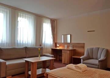 Фото номера Двухместный номер с 2 отдельными кроватями Отель Hotel Vector г. Тарново-Подгурне 13